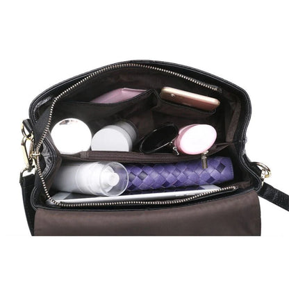 Genuine Leather Women's Woven Bag