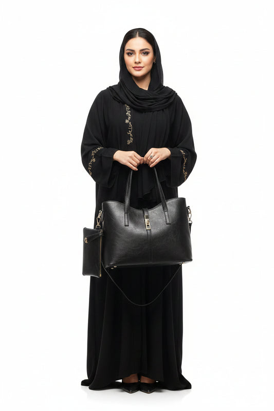 Bagsouk Special Leather Bag Set for Women (3pcs)