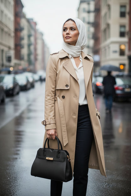 Suede & Matte Minimalist Bag