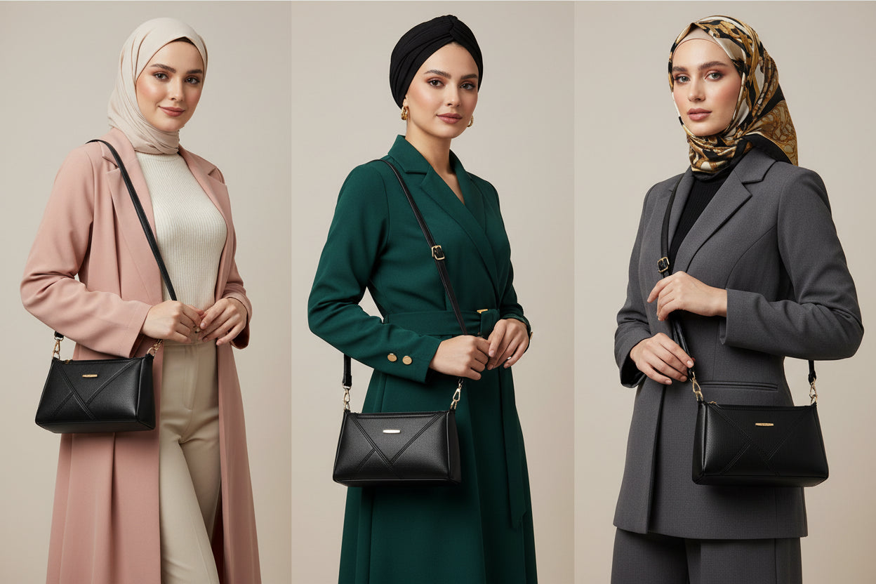 Texture Soft Leather Crossbody Bag Fashion Lady