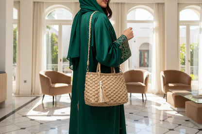 Women's Fashion Personality Hand-Carrying Woven Bag