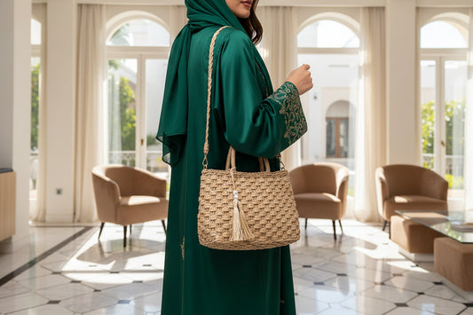 Women's Fashion Personality Hand-Carrying Woven Bag